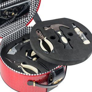 Women's La Petite Home Tool Kit in Patent Leather Carrying Case